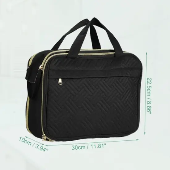 Unique Bargains Large Water-resistant Makeup Bags and Organizers 1 Pc image {5}