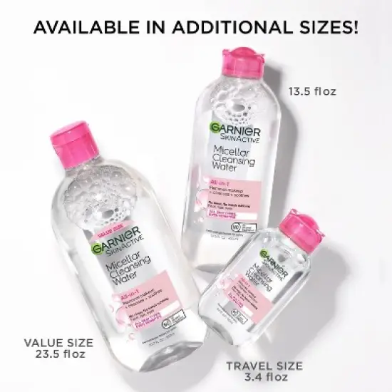 Garnier Micellar Water Hydrating Facial Cleanser & Makeup Remover - Basic Cleansing image {6}