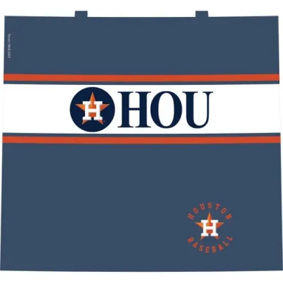 MLB Houston Astros Retro Sport Venture Water Bottle - 24oz: Portable Plastic Drinkware image {1}