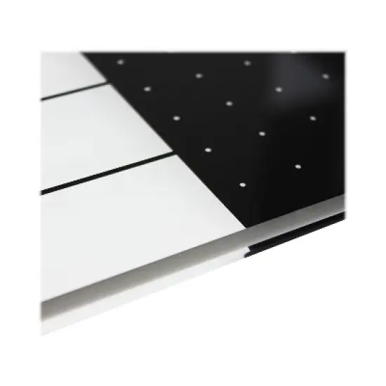 Viztex Glacier Glass Dry-Erase Whiteboard 14" x 14" (FCVGM1414WP)  image {4}