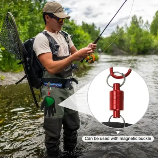 Unique Bargains Waterproof Puncture Resistant Non-Slip Fishing Gloves (Right) image {3}