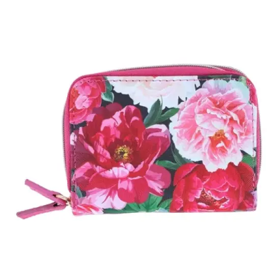 Buxton Women's Floral Blooms Multi Card Case Wizard Wallet image {3}