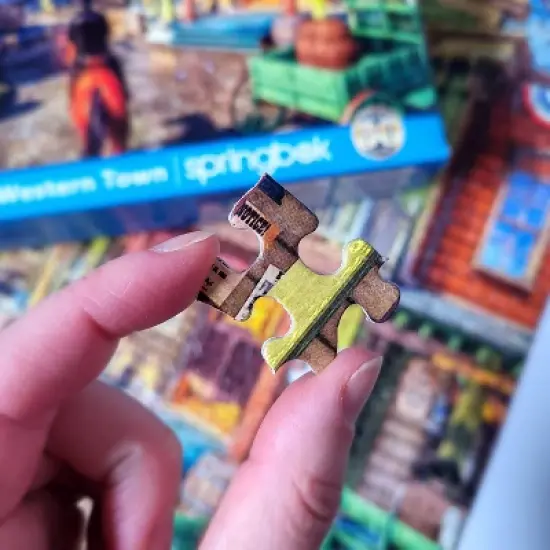 Springbok Old Western Town Jigsaw Puzzle - 500pc image {3}