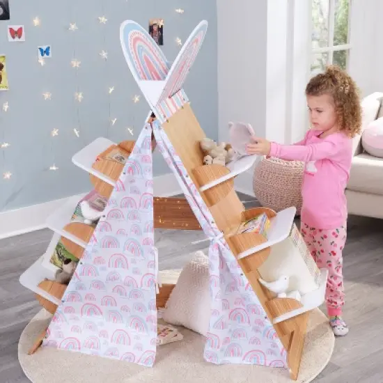 KidKraft Book Nook Tent with Shelves image {4}