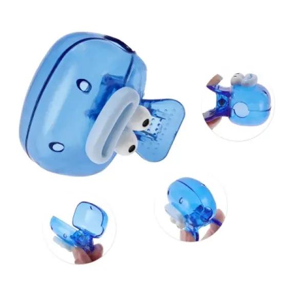 Unique Bargains Lightweight Big Mouth Fish-Shaped Toothbrush Covers image {2}