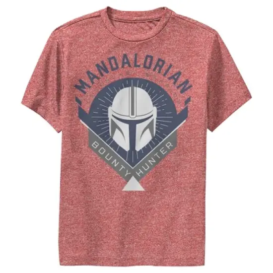 Boy's Star Wars The Mandalorian Warrior Emblem Performance Tee image {3}