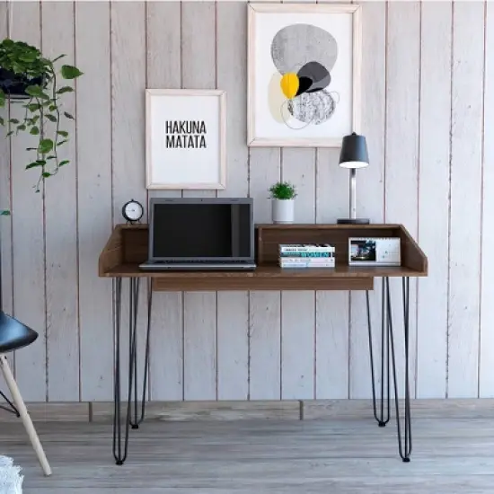 Aster Laptop Desk Brown - RST Brands image {1}