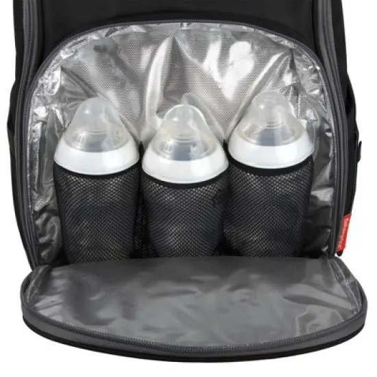 Fisher-Price Kaden Diaper Backpack - Black image {5}