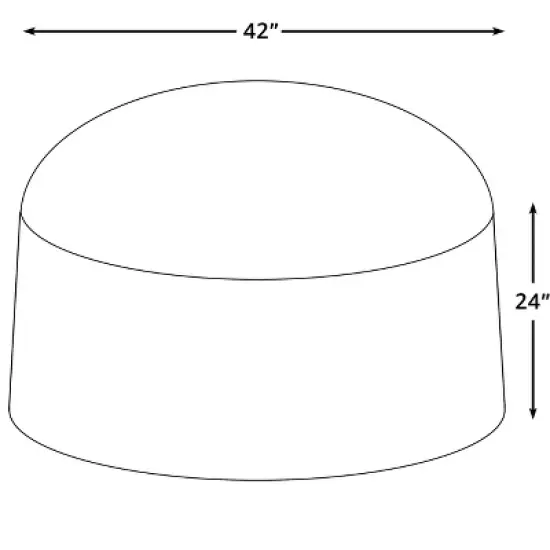 Fire Sense Outdoor Round Fire Pit Vinyl Cover image {6}