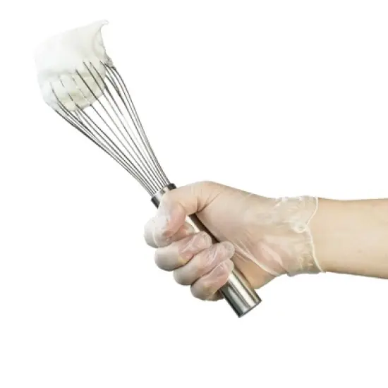 AMMEX Professional Clear Vinyl Exam Gloves - Light Duty, Medical Grade - Great for Childcare, Medical, Dental, Veterinary, Cleaning, and Food Service image {3}