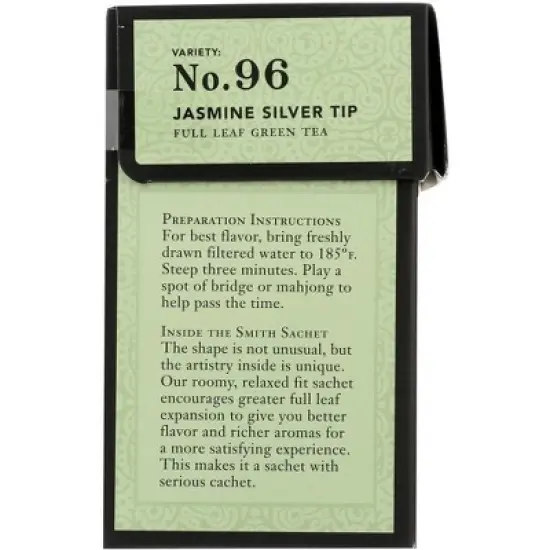 Smith Teamaker Jasmine Silver Tip Tea - Case of 6/15 Bags image {4}