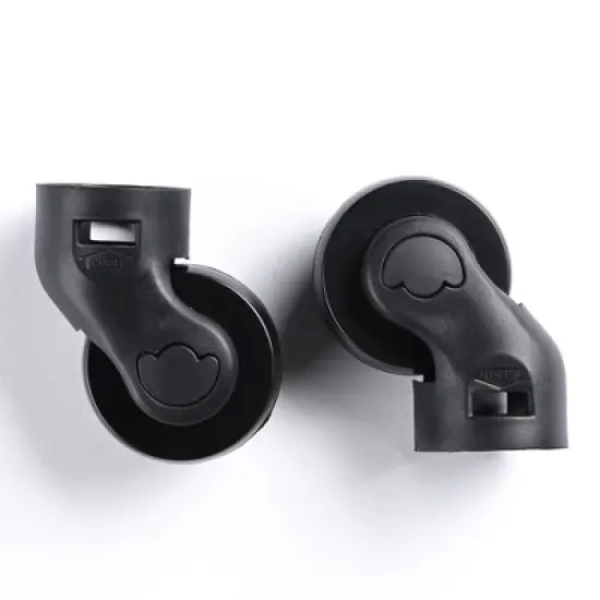 Byootique 2 Pack 2" Swivel Caster Wheels without Locking Brake for Makeup Case image {3}