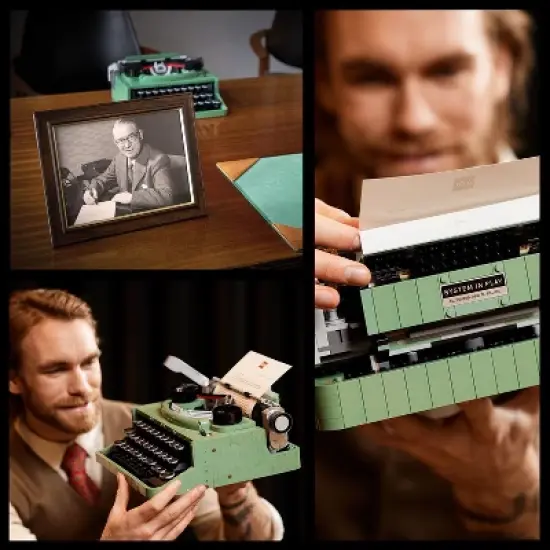 LEGO Ideas Typewriter Building Set 21327 image {2}