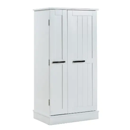 Bella Depot Freestanding 47"H Pantry Cabinet with Adjustable Shelves image {3}