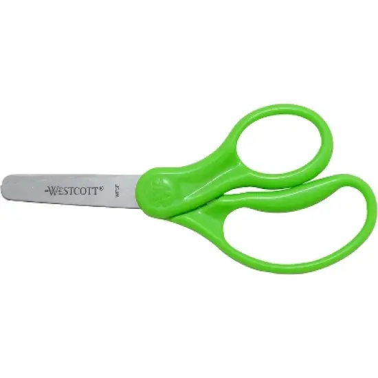 Westcott School 5 Stainless Steel Kid's Scissors Blunt 16454 image {4}