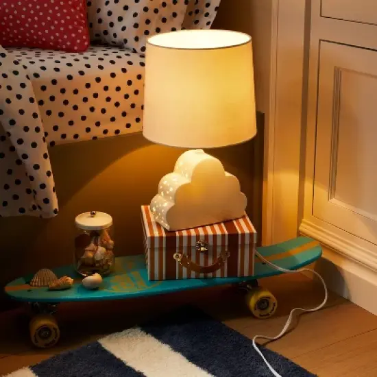 Cloud Dual Light Figural Kids' Lamp White - Pillowfort&trade; image {2}