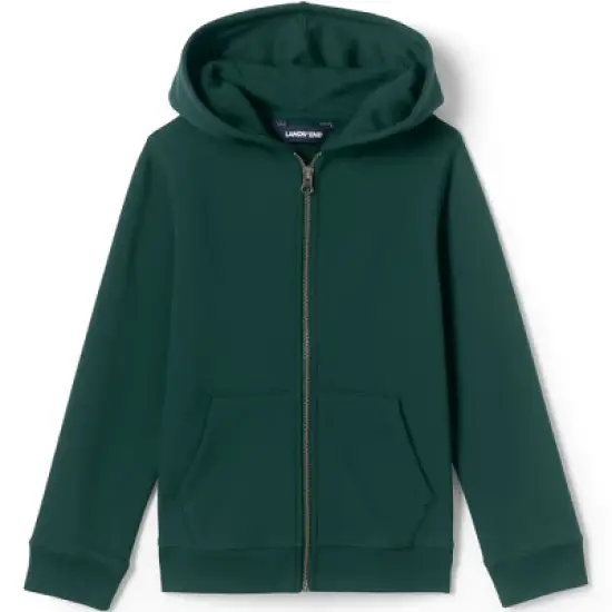 Lands' End School Uniform Kids Zip Front Sweatshirt image {6}