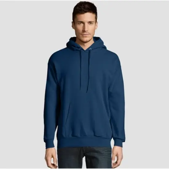 Hanes Men's EcoSmart Fleece Pullover Hooded Sweatshirt image {4}