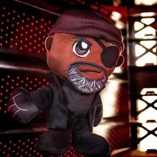 Bleacher Creatures Marvel Nick Fury Secret Invasion 8" Kuricha Sitting Plush image {5}