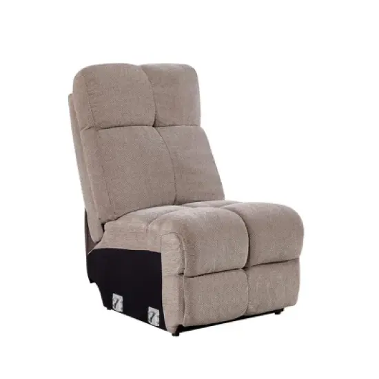 Liyasi OKIN Motor Power Recliner Sofa Multiple Combinations Armless Chair image {5}