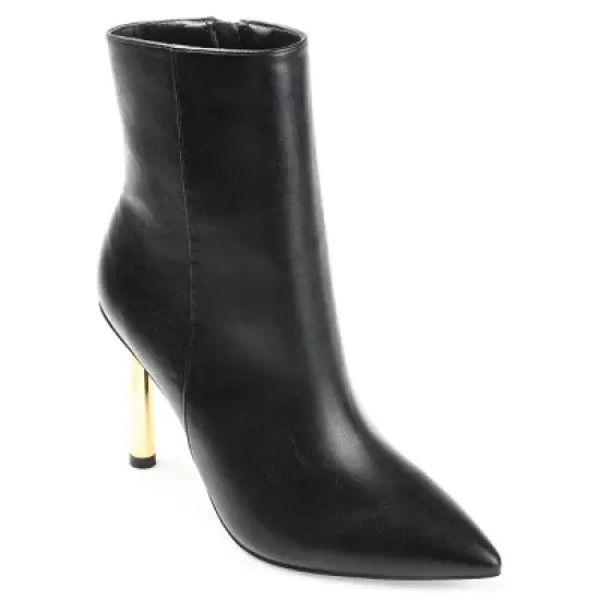 Journee Collection Womens Rorie Pointed Toe Stiletto Ankle Booties image {9}