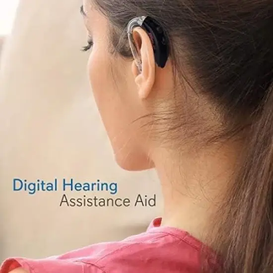 Pyle Digital Hearing Amplifier Behind-the-Ear with Noise Reduction - Universal Fit - PHLHA52 image {2}