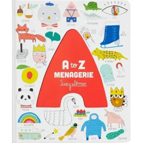 A to Z Menagerie - (Hardcover) image {1}