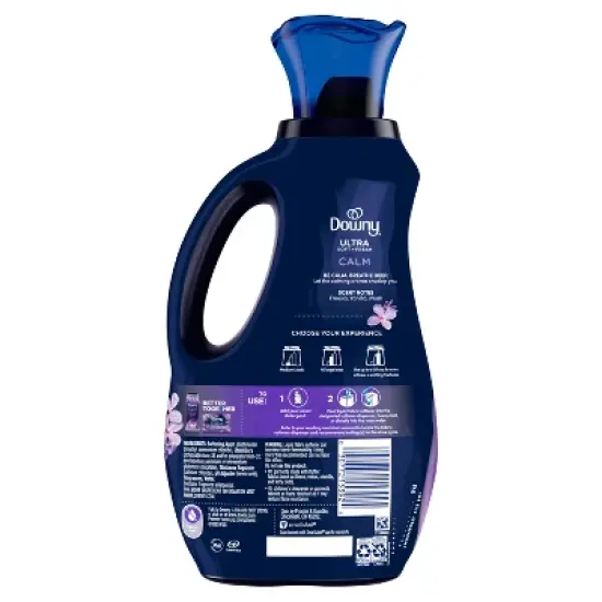 Downy Ultra Soft + Calm Lavender & Vanilla Beans Liquid Fabric Softener image {10}