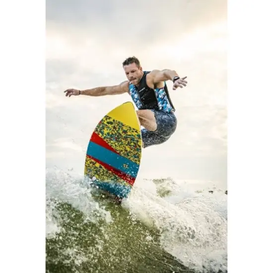 Airhead Men's Camo Cool Kwik Dry Neolite Flex Life Jacket Vest - Blue image {3}