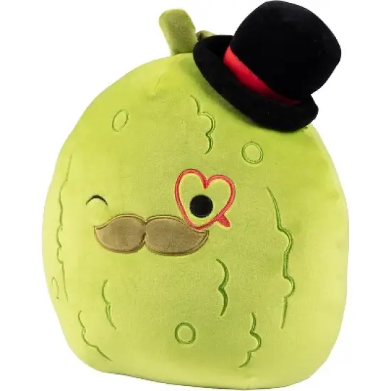 Squishmallows 10" Charles The Pickle Plush - Official Jazwares Plush - Collectible Soft & Squishy Food Stuffed Animal Toy- Gift for Kids, Girls & Boys image {3}