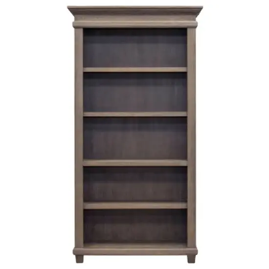 76" Carson Open Bookcase Brown - Martin Furniture image {3}