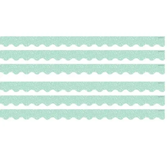 Teacher Created Resources&reg; Composition Green Scalloped Border Trim, 35 Feet Per Pack, 6 Packs image {4}