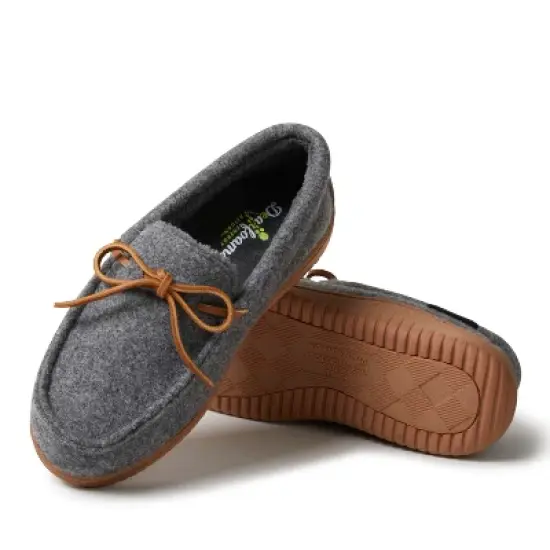 Dearfoams Women's Wilmington Wool Blend Energy Return Moccasin Slippers image {4}