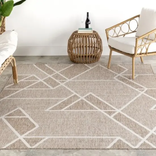 Nuloom Armida Geometric Indoor/Outdoor Area Rug image {7}