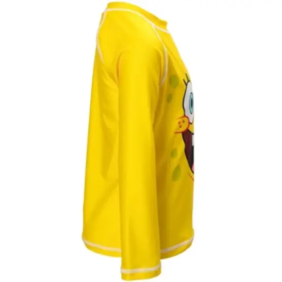 SpongeBob SquarePants Rash Guard Swim Shirt Toddler to Big Kid  image {3}