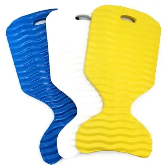 California Sun Deluxe Unsinkable Ultra Soft Foam Cushion Pool Whale Tail Chair image {3}