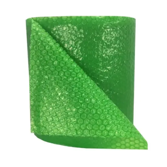 UBMOVE Small Green Bubble Roll Wrap - 60' x 12" Wide and Perforated Every 12" image {8}
