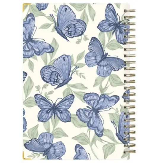Ivory Paper Co 2024 Planner 8"x5" Weekly/Monthly Wirebound Mariposas image {12}
