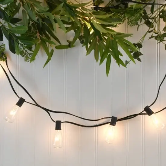 LumaBase Electric String Lights with 10 Edison Bulbs image {3}