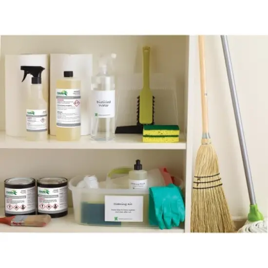 Avery UltraDuty GHS Chemical Labels for Pigment Inkjet Printers, Permanent Adhesive, Waterproof, UV Resistant, 3-1/2" x 5",  200  Labels (60523) image {3}