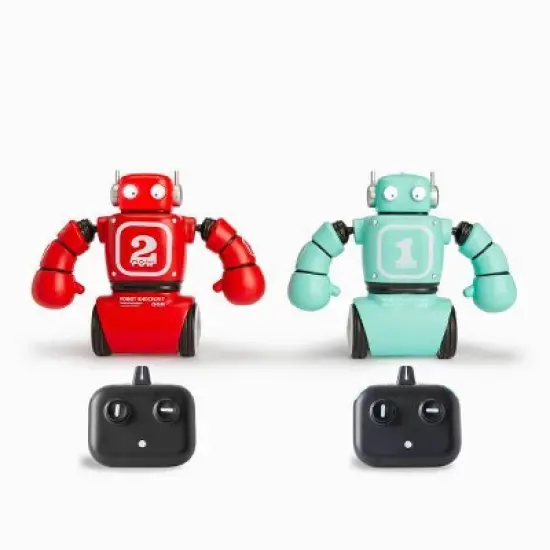 FAO Schwarz Robot Knockout Remote Control Boxing Set image {2}
