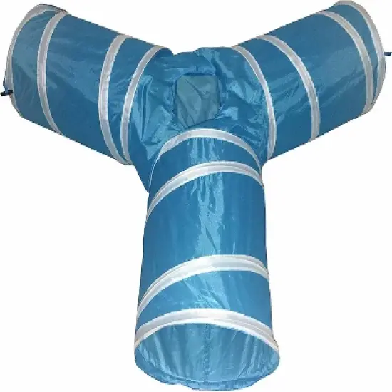 Pet Life  3-Way Kitting-Go-Seek Interactive Collapsible Passage Kitty Cat Tunnel image {3}