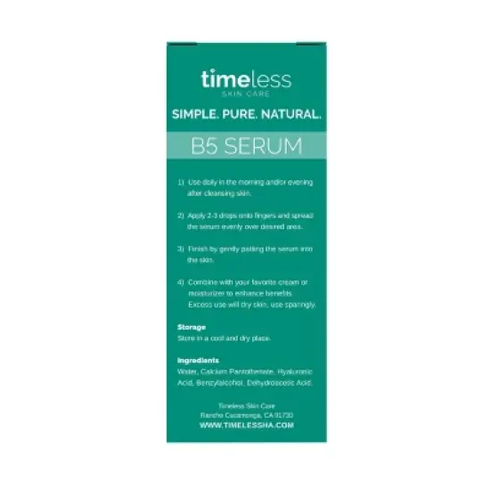 Timeless Skin Care Vitamin B5 Serum Refill - 4 fl oz image {4}