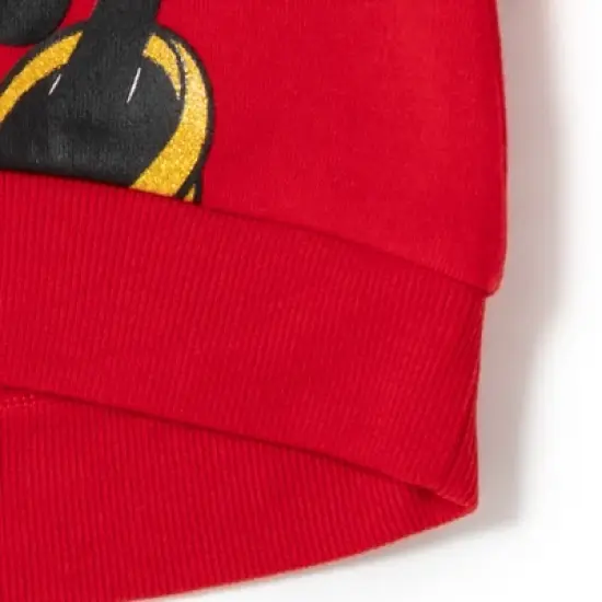 Disney Lilo & Stitch Encanto Minnie Mouse Stitch Isabela Mirabel Girls Fleece Fur Sweatshirt Toddler image {5}