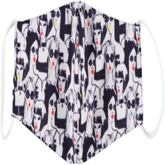 Mystery 6-Pack: Reusable Machine Washable Masks (3 Solid + 3 Prints)  image {11}