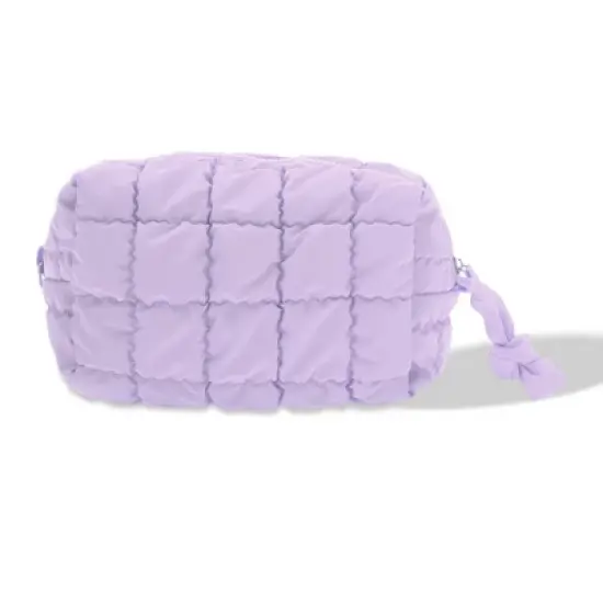 Unique Bargains Quilted Makeup Bag 1 Pc image {6}