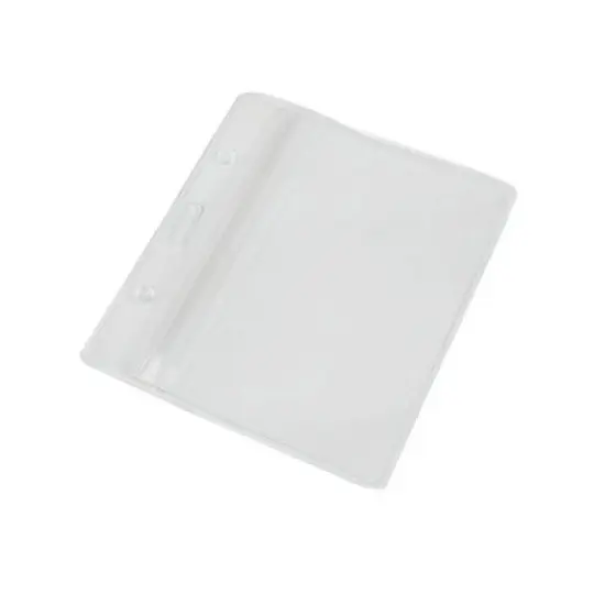 Unique Bargains 10 Pieces Clear Plastic Business Badge Credit Card Holder Case for Staff image {4}