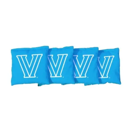 NCAA Villanova Wildcats Corn-Filled Cornhole Bags Light Blue - 4pk image {1}