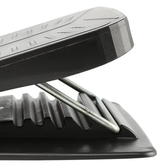 flybold Slant Board Calf Stretcher Ankle Stretcher Calf Stretch Wedge Adjustable Incline Board Achilles Stretcher Non Slip, black image {2}