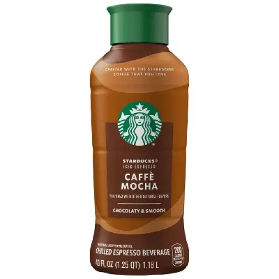 Starbucks Caffe Mocha Iced Espresso - 40 fl oz image {5}